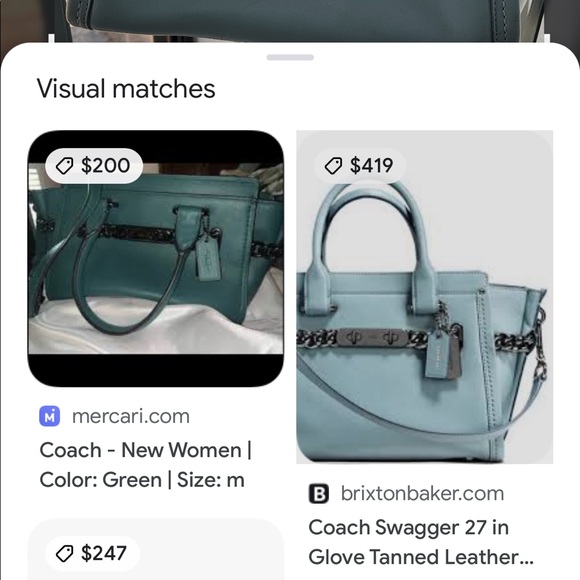 Coach swagger bag purse - Picture 2 of 6